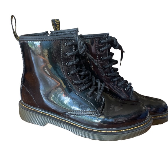 Dr. Martens Delaney Leather Black Size 2 - Picture 4 of 9